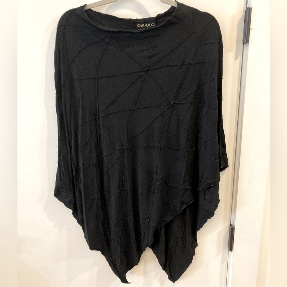 Caraucci textured shawl, OS